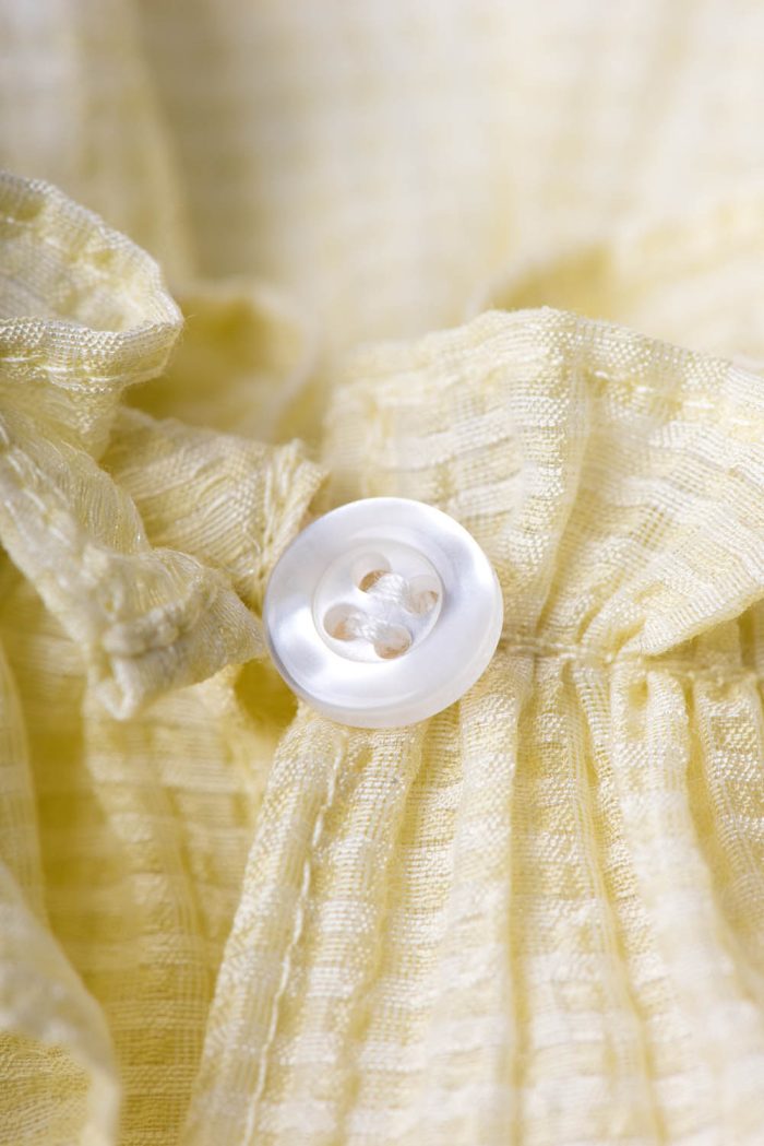 Structure tencel midi dress with ruffle at shoulder - 图片 6