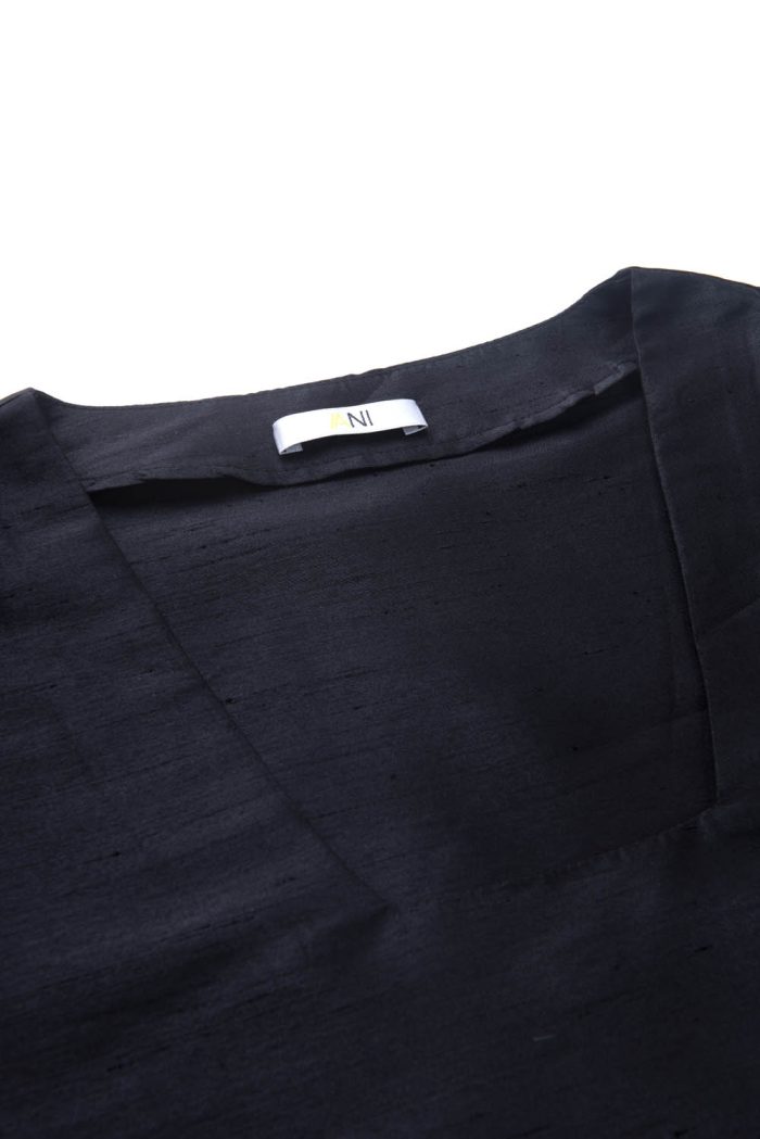 Recycled polyester long sleeve blouse - 图片 4