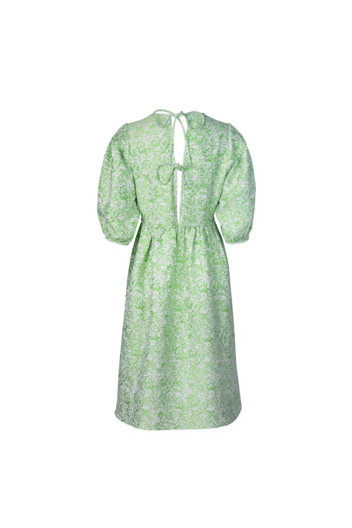 Heavy jacquard midi dress - 图片 3