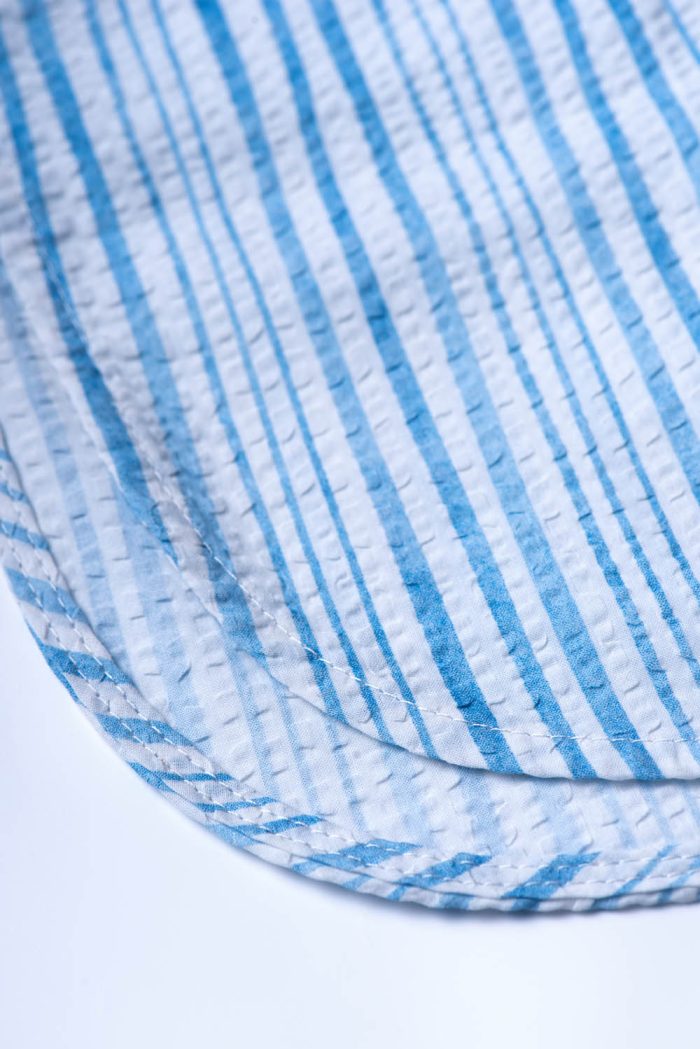 Digital stripe print shirt - 图片 7