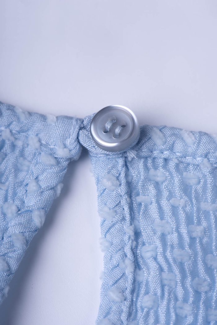 Structured viscose blouse with pleats at CF - 图片 4