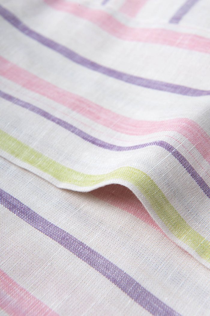 Striped maxi linen dress - 图片 6
