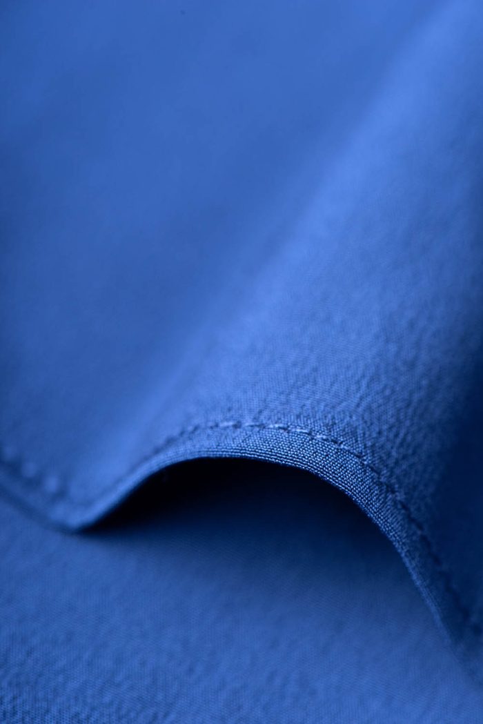 Recycled polyester maxi dress long sleeves - 图片 4