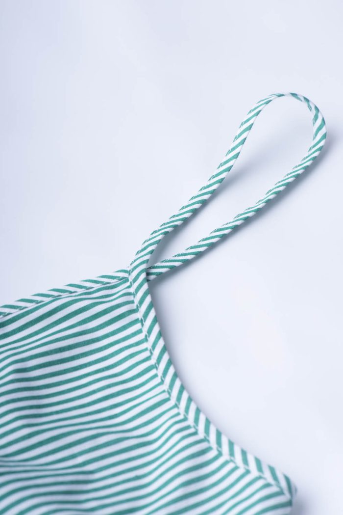 Cotton stripe slip dress - 图片 5