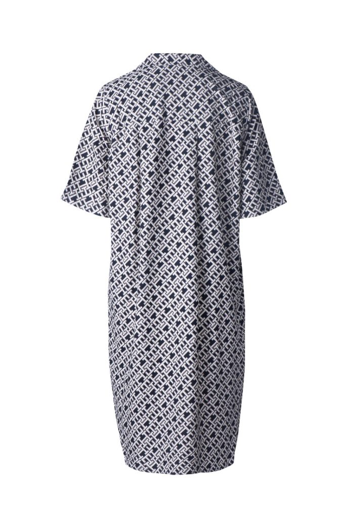 Ecovero shirt dress short sleeves - 图片 3