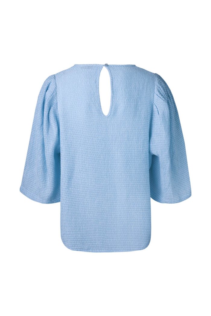 Structured viscose blouse with pleats at CF - 图片 3