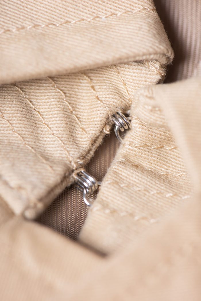 Cotton twill trench coat - 图片 6